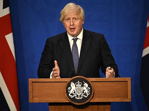 Britain’s Prime Minister Boris Johnson’s government ditched most pandemic restrictions in England on July 19.