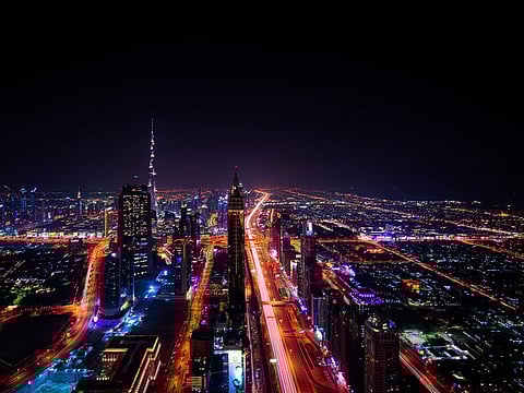 A view of Sheikh Zayed Road in Dubai. Picture for illustrative purposes only.