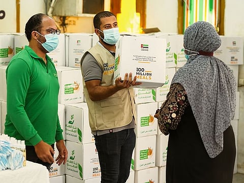 Over 504,000 beneficiaries across Egypt received parcels of easy-to-store food items to sustain them for one month.