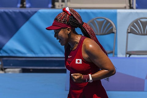 Japan's Naomi Osaka cruised into the third round of the Tokyo Olympics women's singles with a 65-minute victory over Viktorija Golubic.