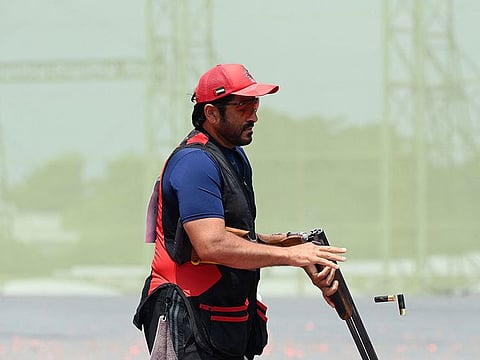 Saif bin Futtais at the Tokyo Olympics