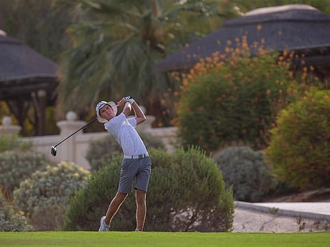 Dubai-based Welsh golfer Toby Bishop