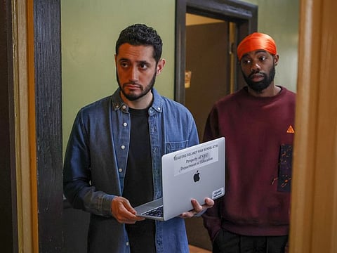 Dan Perlman as Dan and Kevin Iso as Kevin in 'Flatbush Misdemeanors'.