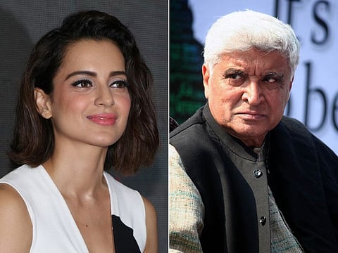Kangana Ranaut and Javed Akhtar