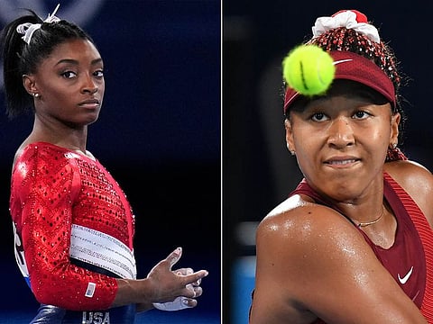 Two of the biggest global sports stars - Simone Biles of the United States, considered by many the greatest gymnast ever, and Japanese tennis champion Naomi Osaka - made it impossible to ignore the psychological strain on elite athletes.