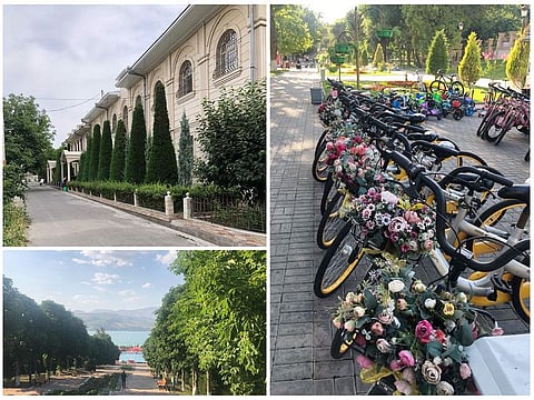 Scenes from Tashkent where Indian expat Mohan V. Mathew spent time on way to Dubai