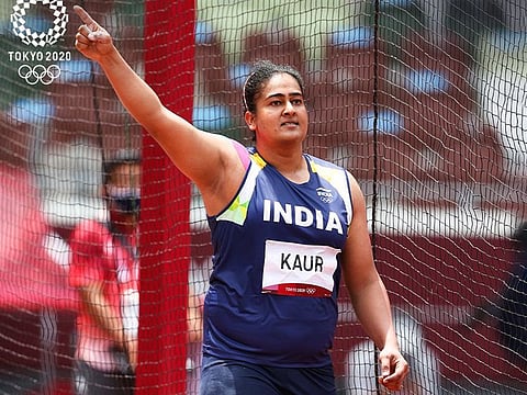 Kamalpreet Kaur hurled the discus to 64 metres to finish second in the qualifiers and be the first Indian finalist in athletics in Tokyo Olympics.