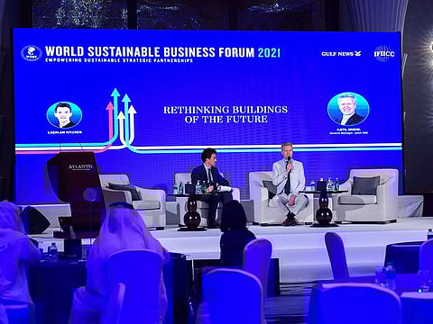Kjetil Urheim, General Manager, Jotun UAE, talks about how the buildings of the future can be sustainable at the World Sustainable Business Forum