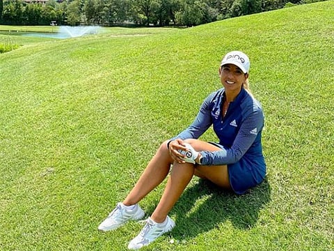 Ladies European Tour star Maha Haddioui