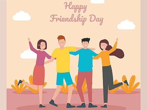 A good friend is like a four-leaf clover; hard to find and lucky to have