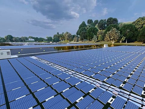 Cirata floating solar plant