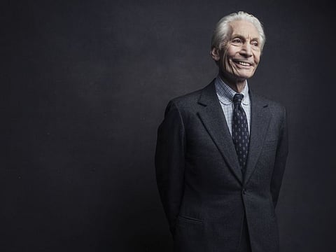 Charlie Watts of the Rolling Stones poses for a portrait on Monday, November 14, 2016, in New York, New York. (Photo by Victoria Will/Invision/AP)