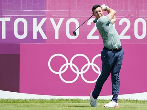 Rory McIlroy fell short in a seven-man playoff for the bronze medal in his Olympic debut.