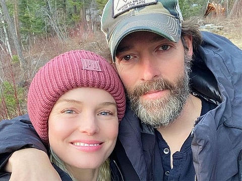 Kate Bosworth and husband Michael Polish