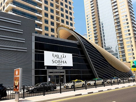 Sobha Realty Metro Station is the new name of the previously-called Dubai Marina station