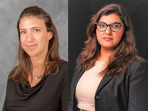 (Left) Esty Dwek, Head of Global Market Strategy, Natixis and Neelam Verma, Vice President and Head of Investments, The Continental Group