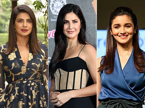 Priyanka Chopra, Katrina Kaif and Alia Bhatt