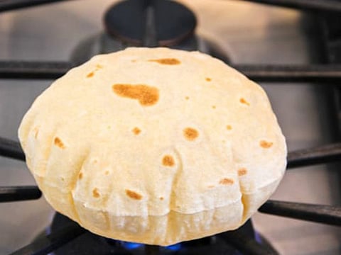 Phulka is light bread made with wheat flour with no use of oil and is consumed by a majority of people from India and the subcontinent region for its health benefits.