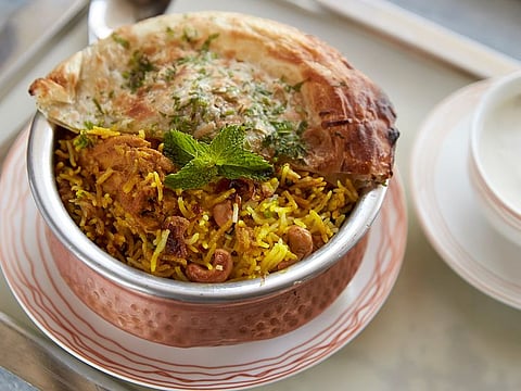 Chefs are trained to make the legendary Khyber Biryani from 1958's original recipe, in their first branch in Mumbai, India
