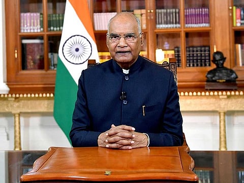 Indian President Ram Nath Kovind.