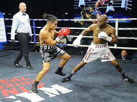 Austin Trout defeated Mexico’s Alejandro Davila at Legacy Boxing Series - Atlantis, The Palm in Dubai