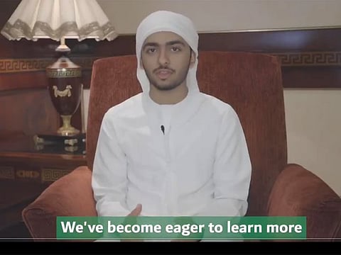 Sultan Abdulla thankful for his gift of confidence from Dubai Police