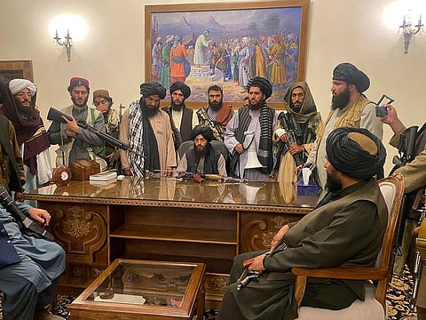 It took the Taliban just over a week to seize control of the country after a lightning sweep that ended in Kabul as Afghan forces, trained for years and equipped by the United States and others at a cost of billions of dollars, melted away.