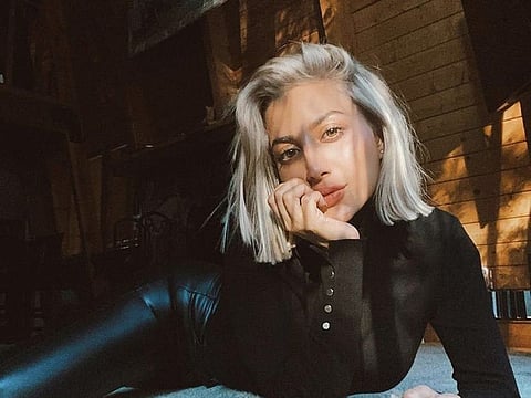 Prominent Saudi model “Model Roz”.