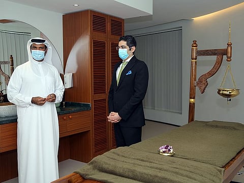 Abdullah Ibrahim Lootah, vice-chairman, Lootah Group of Companies, and Dr Aman Puri, the Consul-General of India in Dubai.