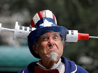 Protests against anti-COVID-19 measures continue across US despite Delta case surge