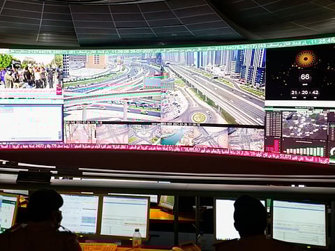File photo of Dubai Police Command and Control Center
