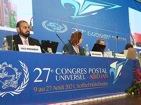 Emirates Post Group is representing UAE at the international gathering in Abidjan city