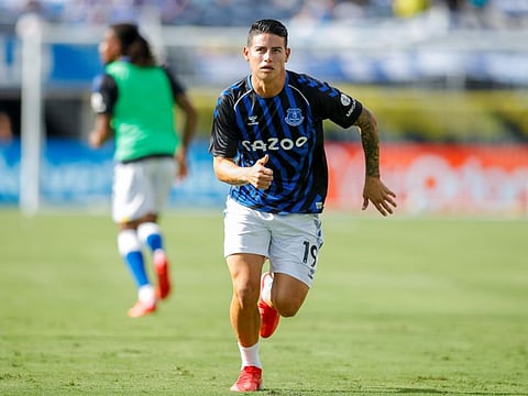 Midfielder James Rodriguez looks likely to be leaving Everton before the transfer window closes at the end of the month.