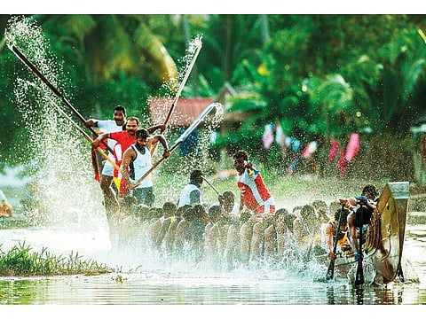 The Nehru Trophy Boat Race spearheads an array of similar boat races in India's Kerala state each year