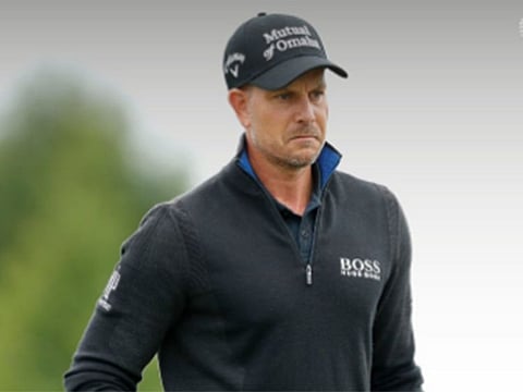 Henrik Stenson is in contention in Prague