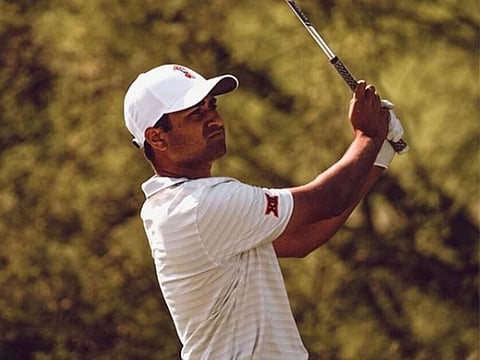 Indian-American golfer Aman Gupta