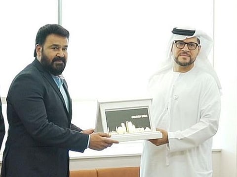 Mohanlal gets the UAE Golden Visa