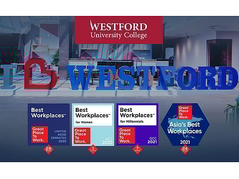 UAE Higher Education Institute wins 5 Awards from The Great Place to Work