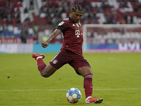 Serge Gnabry scored twice as Bayern Munich beat Cologne in an entertaining Bundesliga encounter.