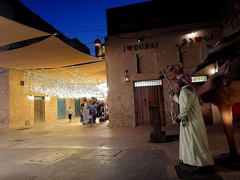 A glimpse of vintage Dubai - Al Seef, Dubai