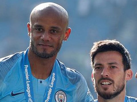 Vincent Kompany and David Silva will be honoured with statues on Saturday