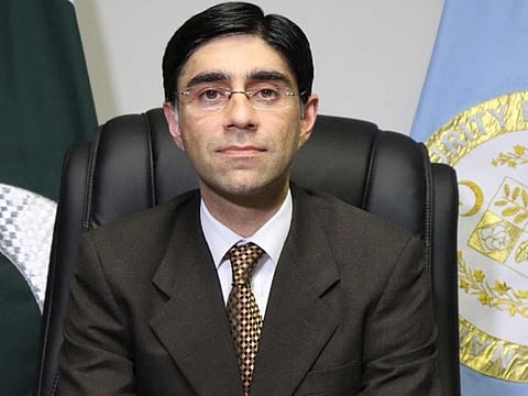 Pakistan’s National Security Adviser Dr Moeed Yusuf