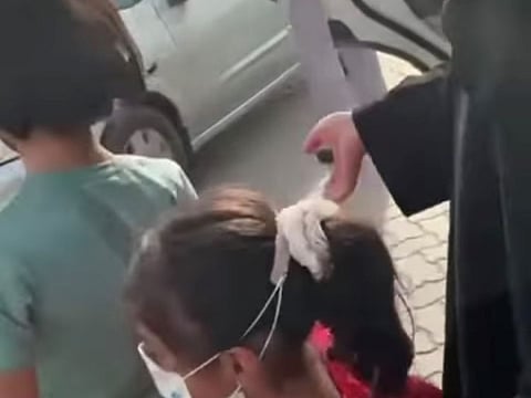 The Indian family who was helped by Ajman Police