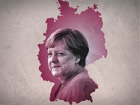 German Chancellor Angela Merkel is stepping down in a few months