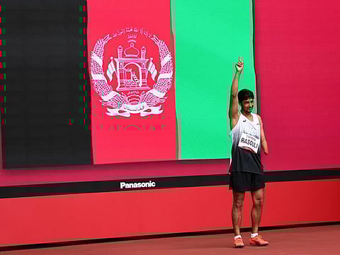 Hossain Rasouli of Afghanistan, primarily a sprinter, was allowed to participate in T-47 long jump event on Tuesday as he arrived a week after schedule after being evacuated from strife-torn Kabul. He finished last in the event but his participation was a heart-warming story.