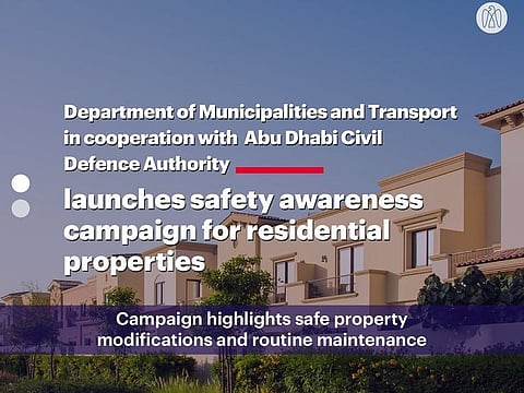 The Abu Dhabi Department of Municipalities and Transport (DMT) has launched a new awareness campaign to curb the practice of modifying residential properties without permission.