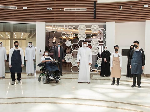 The Bee Cafe offers a range of speciality coffees and healthy snacks