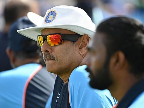 India coach Ravi Shastri has been forced to remain in the team hotel after testing positive for the coronavirus during the ongoing fourth Test against England at the Oval, a Board of Control for Cricket in India statement said Sunday.