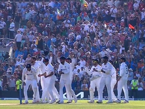 Indian team ended a 50-year drought of a Test win at The Oval in a dramatic fashion on Monday.