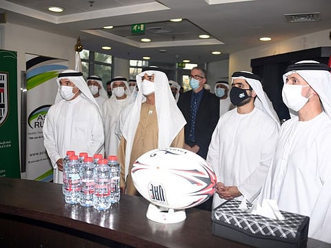 Sheikh Nahyan said that the opening of the headquarters of the Asian Rugby Federation in Dubai is evidence of the member nations' confidence in the UAE's ability to organize large events, including Expo 2020.